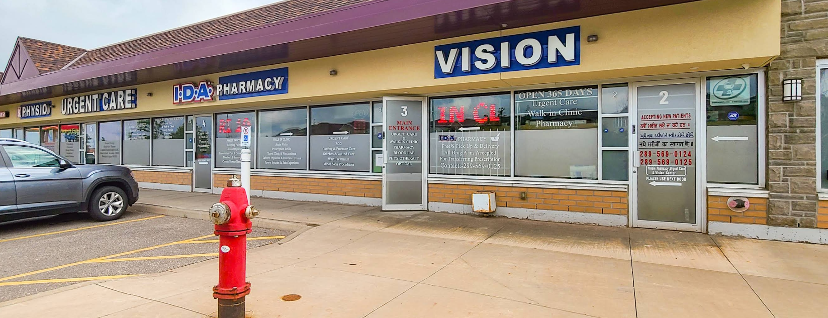 Medical Centre - Urgent Care - Pharmacy and Vision care centre - Bramalea, Brampton