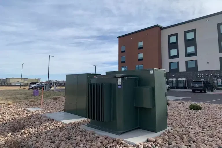 Residential-transformer-pad mount