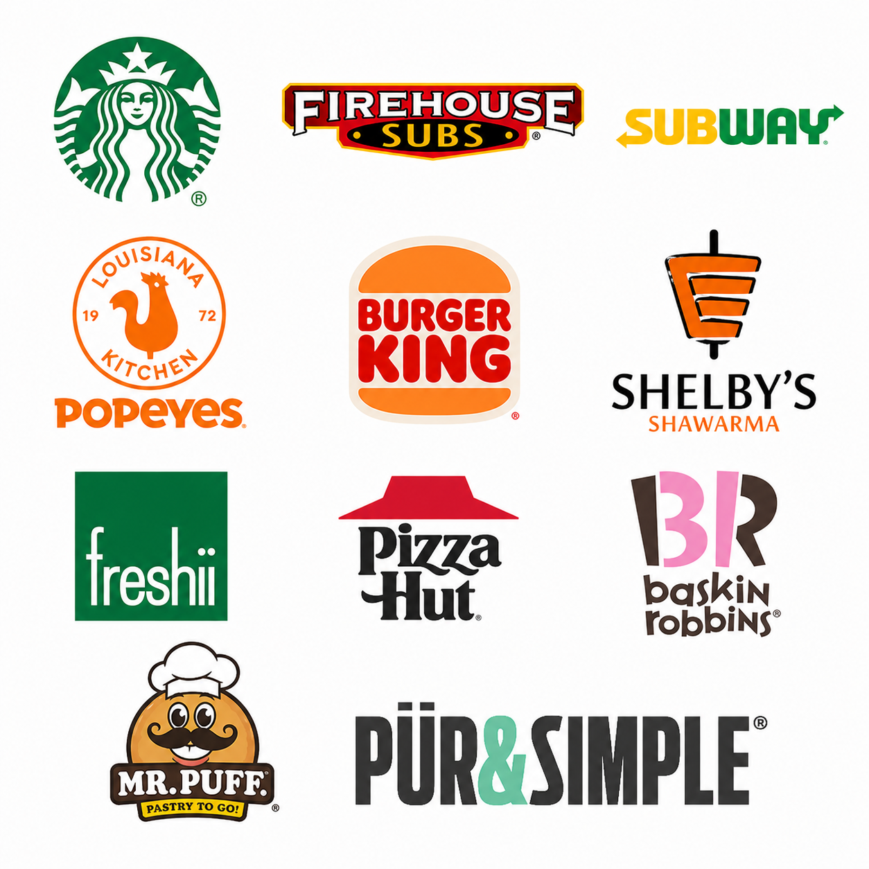 Fast Food - Logos